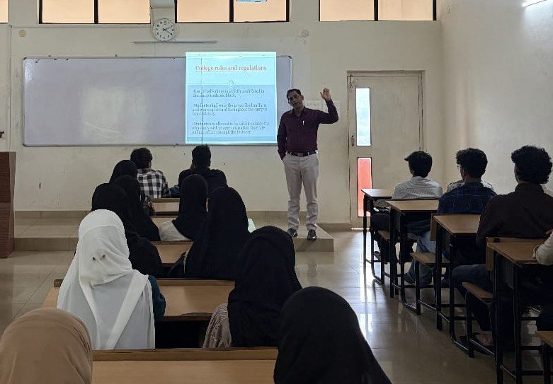 Talk on Rules and Regulations of the College 
